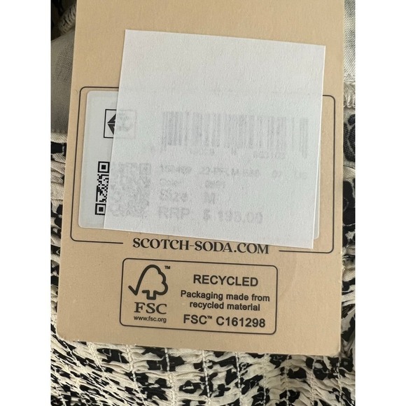 Scotch & Soda Floral Smocked Ruffle Shift Dress - Picture 15 of 16